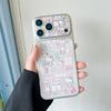 Мультяшный Милый Милый Питомец Милый Малыш Матовая Задняя Пленка Подходит для Apple 17pro17promax Задняя Пленка Пленка для Линзы