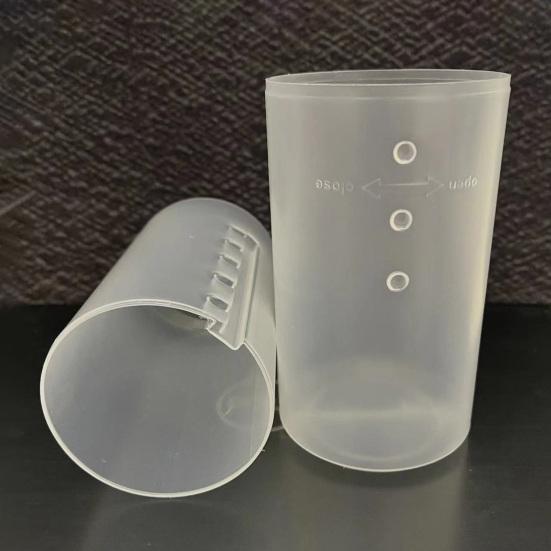 Держатель для кистей для макияжа, многофункциональный, большой емкости, прозрачный, для хранения туалетных принадлежностей, хозяйственные принадлежности