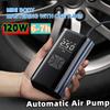 Rechargeable Automatic Air Pump Tire Inflator Portable Compressor Digital Cordless Car Tyre Inflator For Bicycle Balls Vehicle M