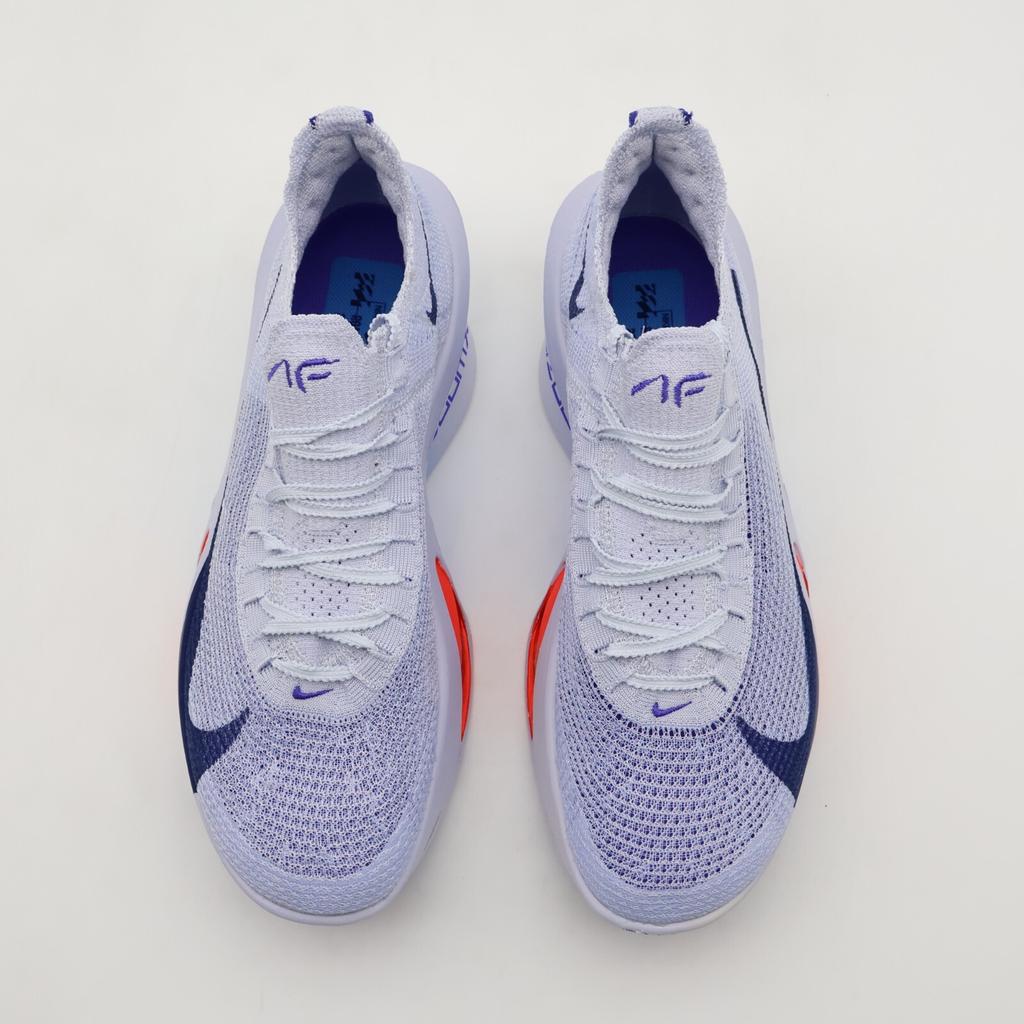 FD8311-001 Nike ZoomX AlphaFly 3 Football Grey Ghost Persian Violet Blue (Мужской)