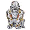 Механический панк Животные Статуя Индустриальный дизайн Стимпанк Горилла Статуя Скульптура Полимерные ремесла