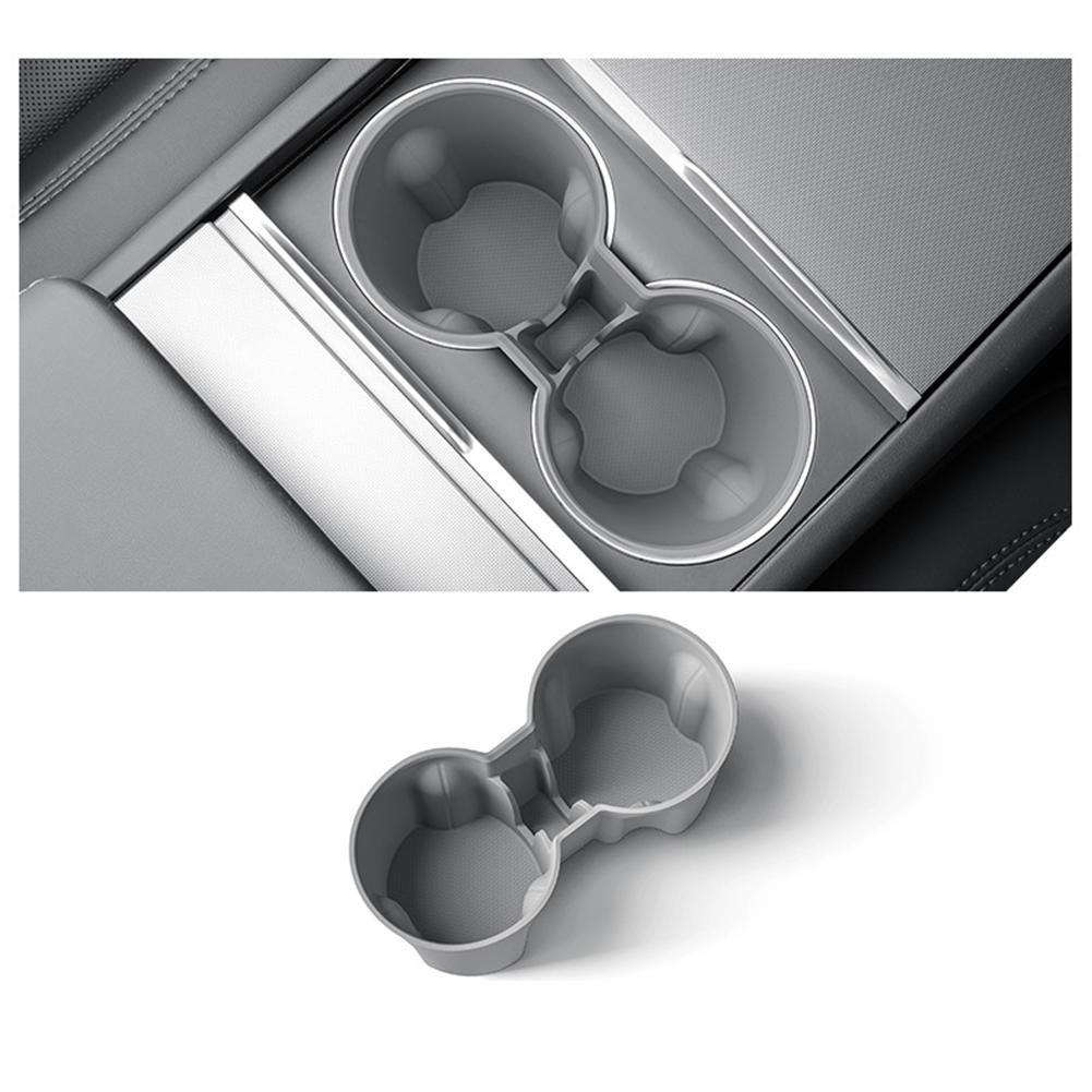 Cup Holder For Tesla Juniper 2025 Center Console Storage Holder Phone Box Organiser Armrest Ins G1M1