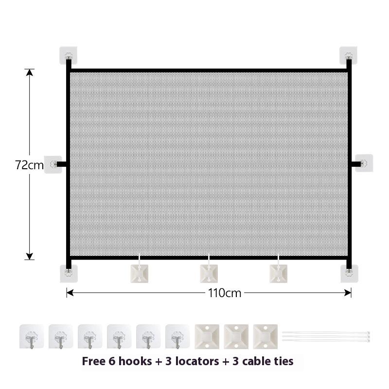 Складной забор для собак, сетка для изоляции питомцев, защитный забор, волшебные ворота для питомцев, дверь безопасности для детей