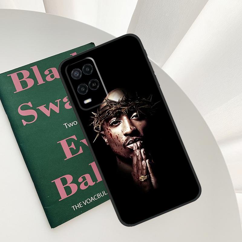 Рэпер 2pac Певец Тупак Чехол Для Oppo A52 A72 A76 A96 A54 A74 A94 A54S A57S A58 A78 A98 A57 A77 A15 A16 A17 Обложка