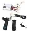 48V 1000W Electric Bike Motor Brushed Speed Box Controller with Throttle Swing Grip Accessory