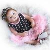 57 см Reborn Baby уже окрашенная готовая кукла Bebe такая же, как на картинке, реалистичная мягкая на ощупь 3D кожа с видимыми венами художественная кукла