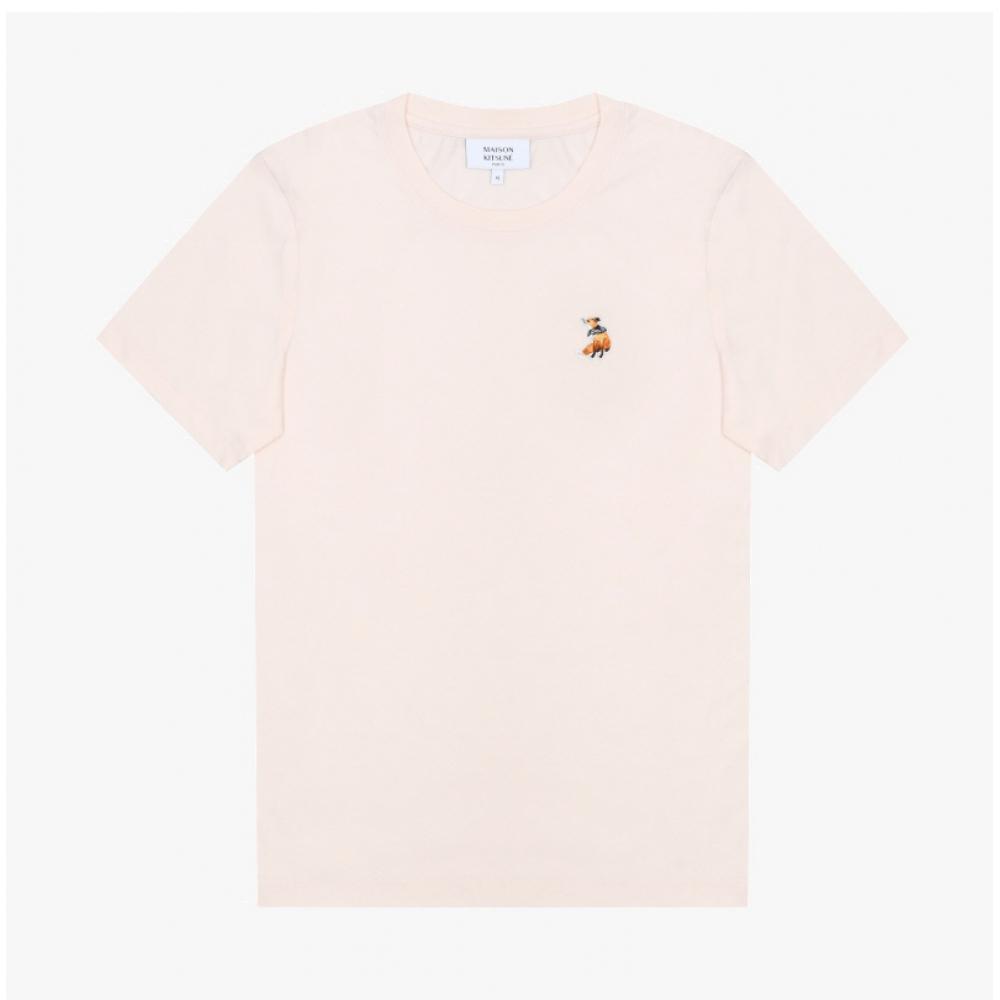 Maison KiTsune Женская футболка с нашивкой 'Мечтающий Лис' 0448 Qw00109kj7026