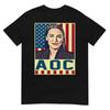AOC Александрия Окасио-Кортес Поп-арт Винтаж США Америка Футболка