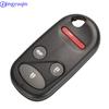 Jingyuqin Стиль 2/3/4 кнопки Чехол-брелок для ключа с пультом для Honda Civic CRV Accord Jazz