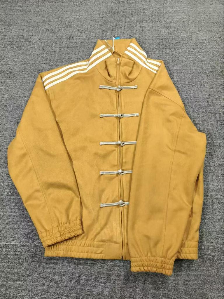 Мужская китайская куртка Тан с воротником-стойкой и пуговицами-лягушками - Дизайн для Нового года и Праздника Весны