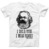 Karl Marx Capitalism Communism Unisex T-Shirt Socialism Marxism