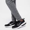 Подростковые вязаные спортивные штаны Nike с флисовой подкладкой, минималистичный стиль, термо, водоотталкивающие, Черный/Светло-дымчато-серый HF4418-010