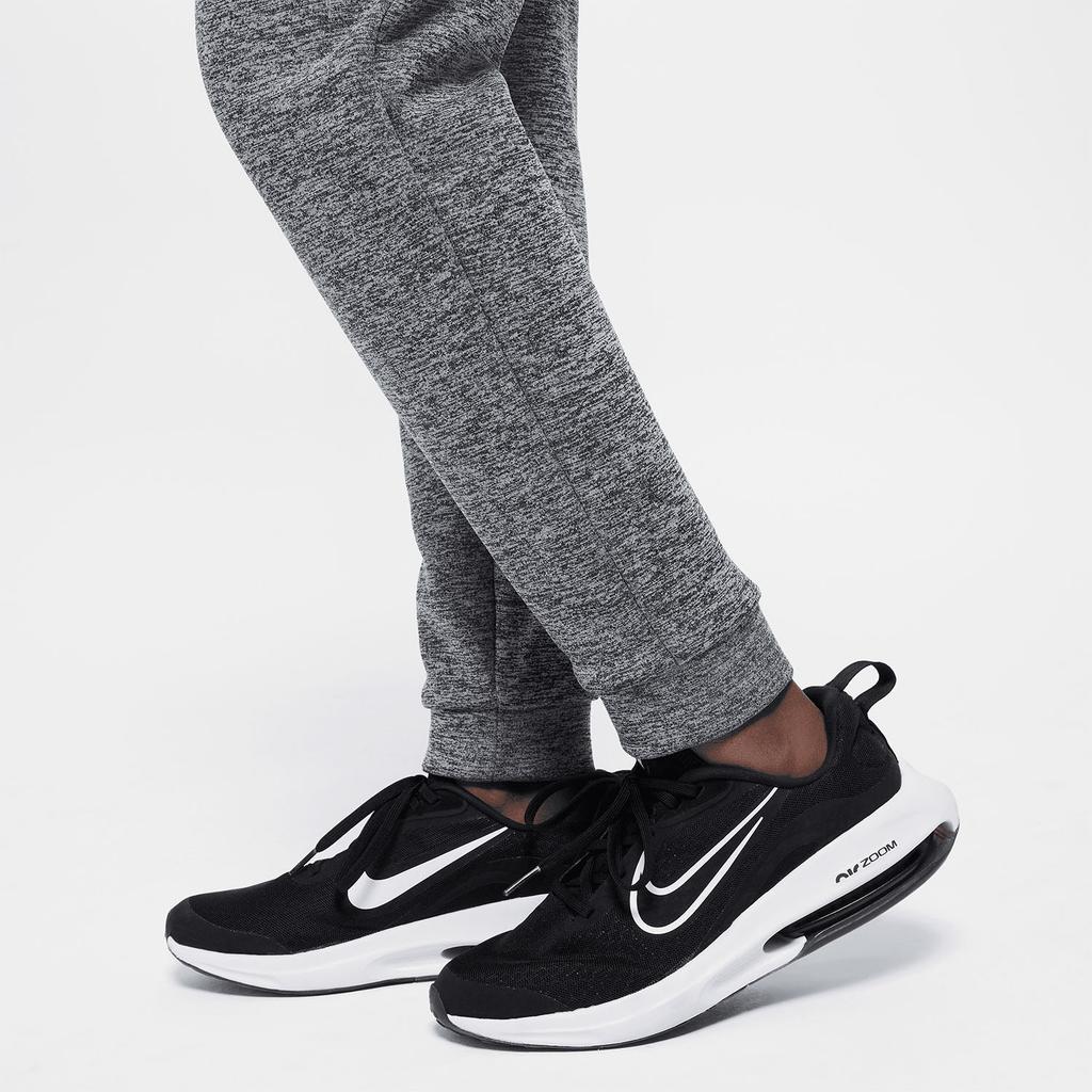 Подростковые вязаные спортивные штаны Nike с флисовой подкладкой, минималистичный стиль, термо, водоотталкивающие, Черный/Светло-дымчато-серый HF4418-010