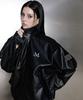MUCENT Rude Leather High-Neck Blouson Leather Jacket Unisex