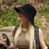 Outdoor Unisex Wide Brim UV Protection Sun Hat Summer Beach Bucket Cap Breathable Cooling Fishing Hats