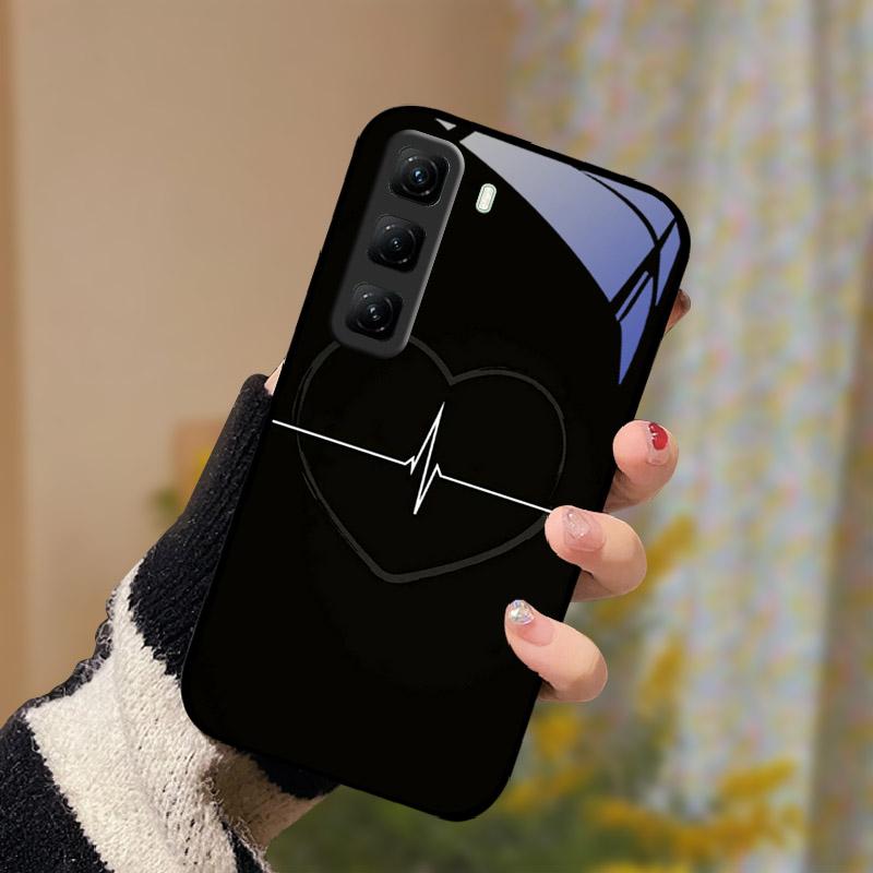 Для Infinix Hot 60 Pro Plus 60i Чехол Закаленное Стекло Чехол для Телефона Защита Камеры Защитный Чехол Для Infinix Hot60 Pro 60Pro Capa