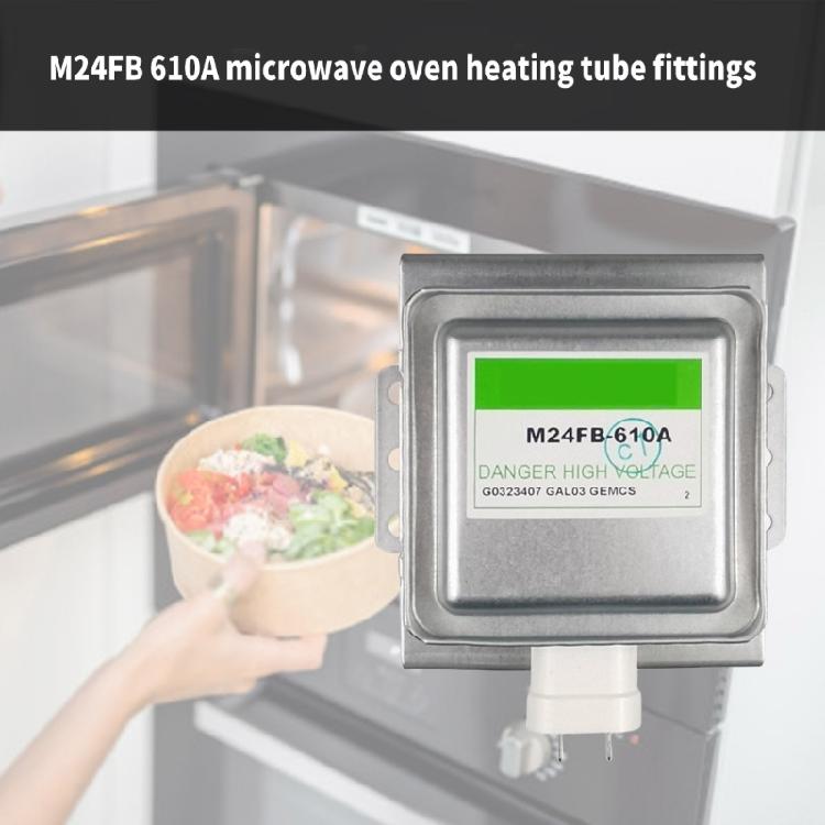 Microwave Magnetron Conveniently Install Microwave Oven Magnetron M24FB-610A Microwave Tube Metal Texture for Microwave