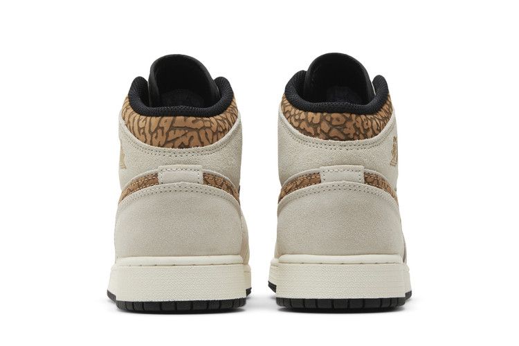 Air Jordan 1 Mid SE GS 'Коричневый Слон'