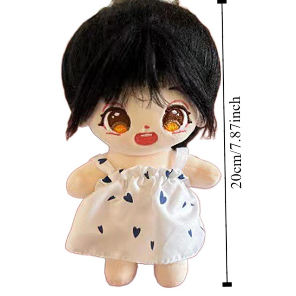 DIY Одежда Звезда Кукла Платье Платье Без Атрибутов Куклы Юбки 20см Идол Хлопковая Кукла