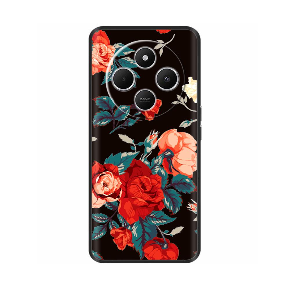 Для Xiaomi Redmi 14C Силиконовый Чехол Милый Рисунок Мягкий ТПУ Чехол для Телефона Для Redmi 14C Fundas Защитная Задняя Крышка 14 C Бампер Чехлы