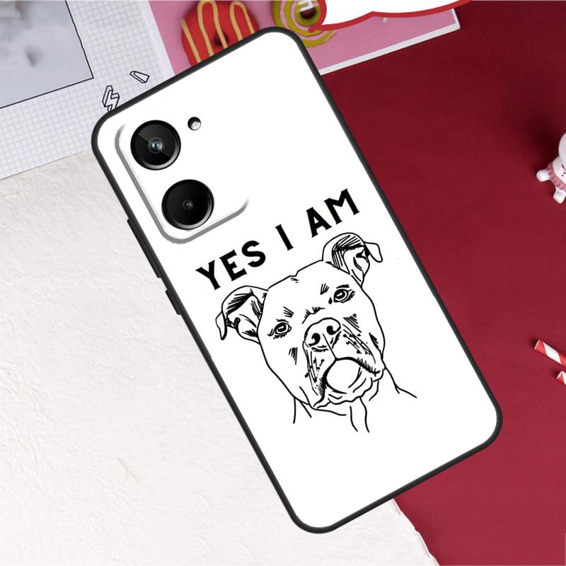 Чехол для Realme 15 Pro GT7 GT6 10 11 12 13 14 Pro Plus C55 C71 C75 C67 C63 C61 C53 C35 C65 с изображением собаки Питбуль
