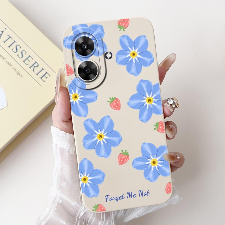 Для Realme Note 60 2024 Модный чехол с рисунком для Realme Note60 4G Мягкие силиконовые противоударные чехлы