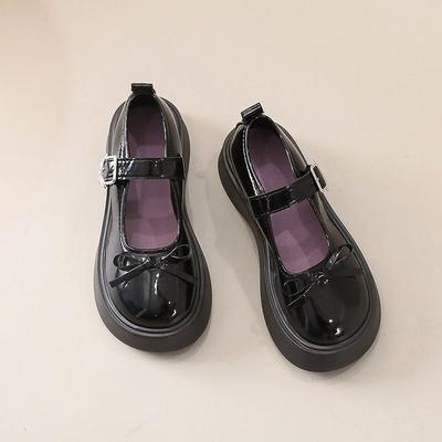 Универсальная юбка французские женские туфли-лодочки 2025 весна и лето новинка темперамент интернет-знаменитости бант туфли Мэри Джейн женские