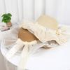 New adult straw hat summer women's sun hat fairy wind seaside beach vacation princess wear sunscreen hat
