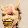 Halloween black telephone mask The Black Phone Horror headgear latex adult costume