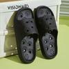 Hollow Hole Shoes Bathing EVA Bathroom Sandals and Slippers Women Men
