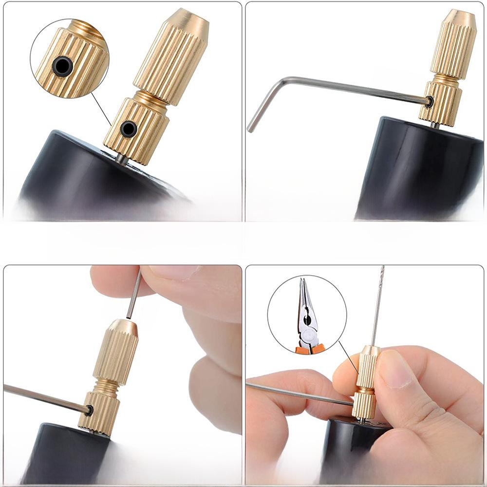 5 В черная USB мини ручная электрическая дрель для перфорации акрила и жемчуга