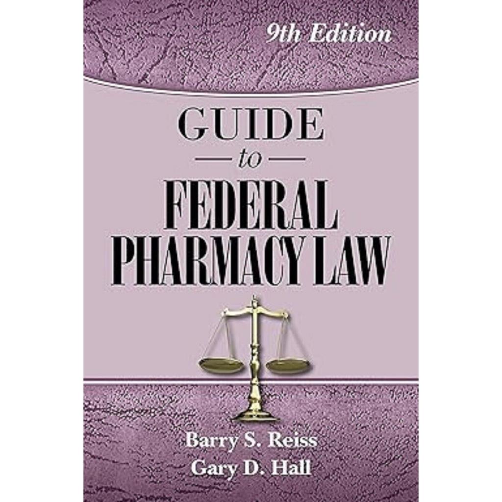 Guide to Federal Pharmacy Law Paperback n980 UKN40