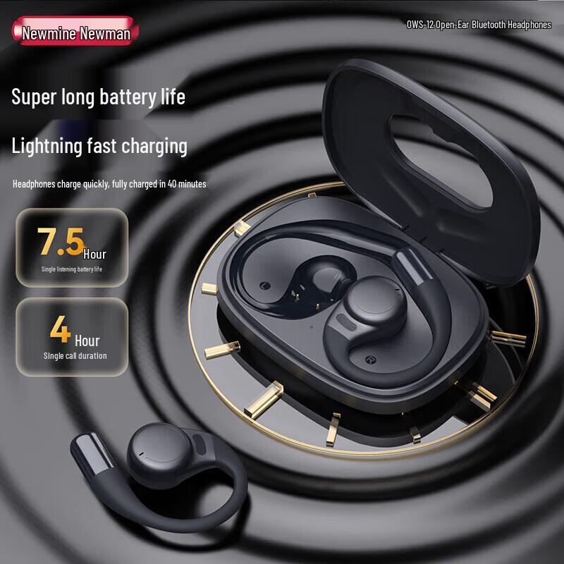 Newmine OWS-12 Настоящие беспроводные спортивные Bluetooth-наушники