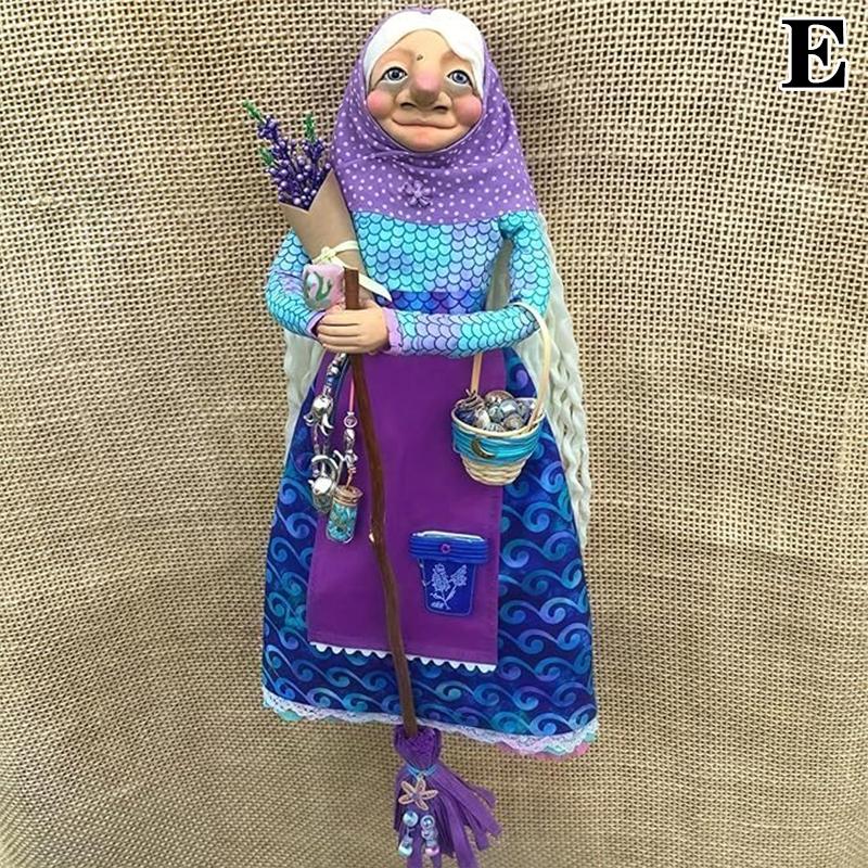 Handmade Kitchen Witch Doll, Enchanting Magic Good Luck Cooking Doll, Kitchen Hanging Decor, Home Decoration Who Loves To Cook