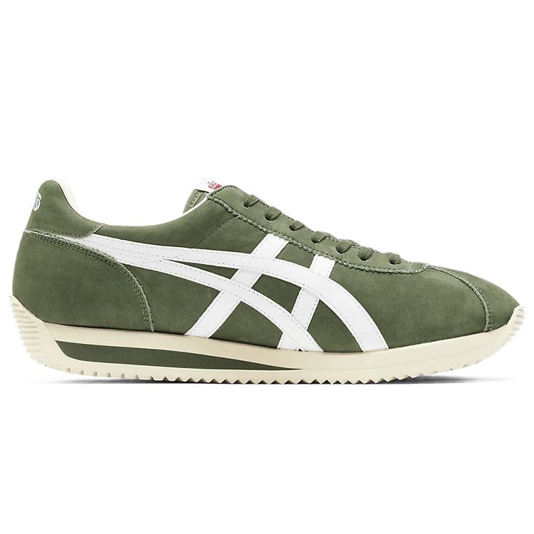 ONITSUKA TIGER Moal 77 NM бронзово-зеленые унисекс кроссовки белые 1183B761-301