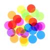 15Mm Plastic Chips Transparent Color Chips Teaching Plastic Coins