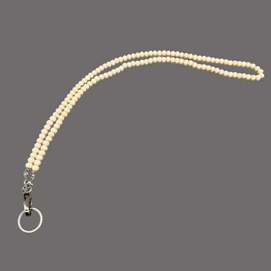 Красочные деревянные бусины учитель шнурок держатель удостоверения личности выдвижной значок катушка ключи очки