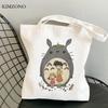 Totoro Shopping Bag Jute Bag Eco Shopper Grocery Reusable Bolsa Bag Net Reusable Jute Bolsas Reutilizables Sacolas