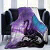 Printed Blanket Comfortable Soft Sofa Talk Blanket