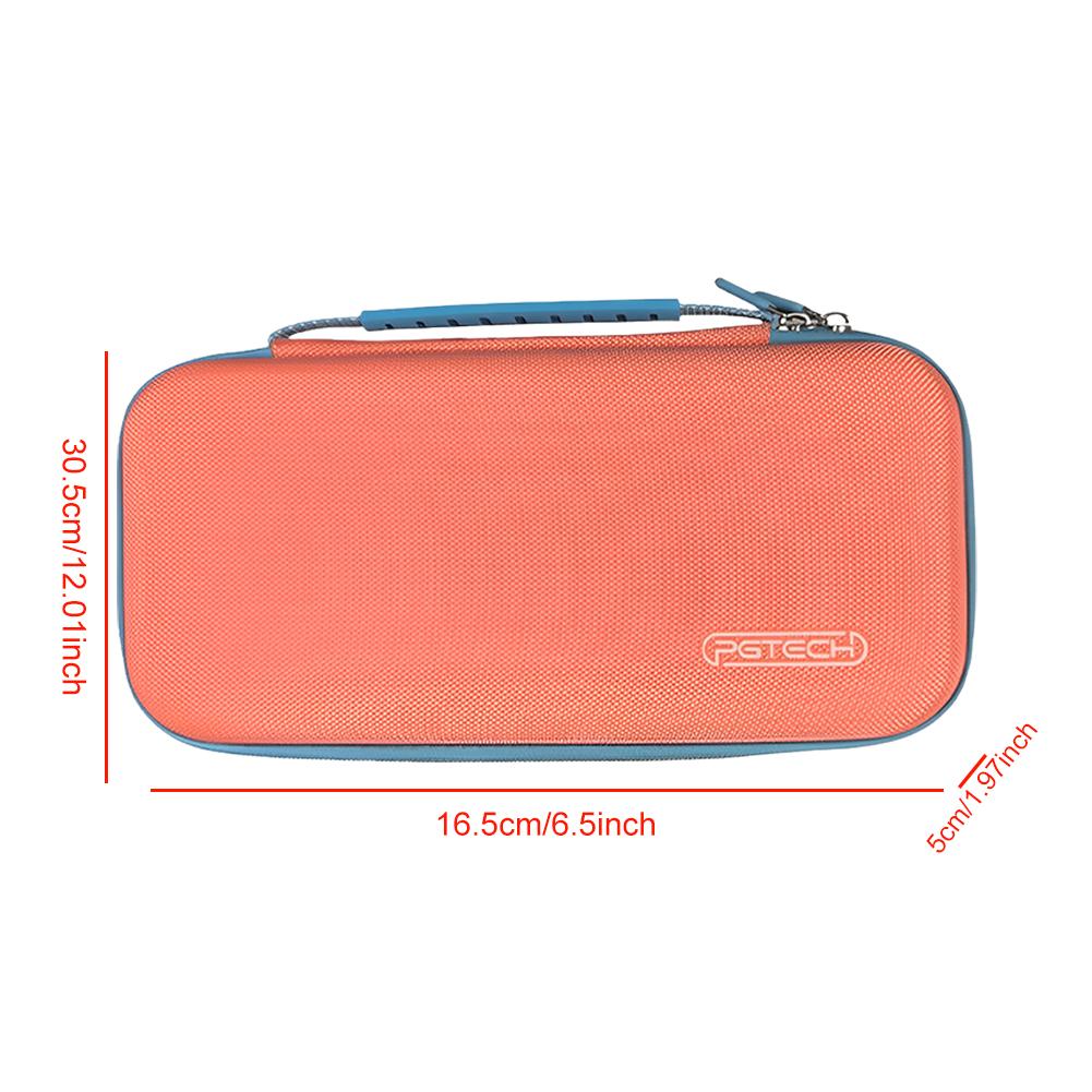 Портативная сумка для хранения для Nintendo Switch 2 Водонепроницаемый чехол Жесткий чехол для консоли NS 2 Чехол для переноски с 12 слотами для игровых картриджей