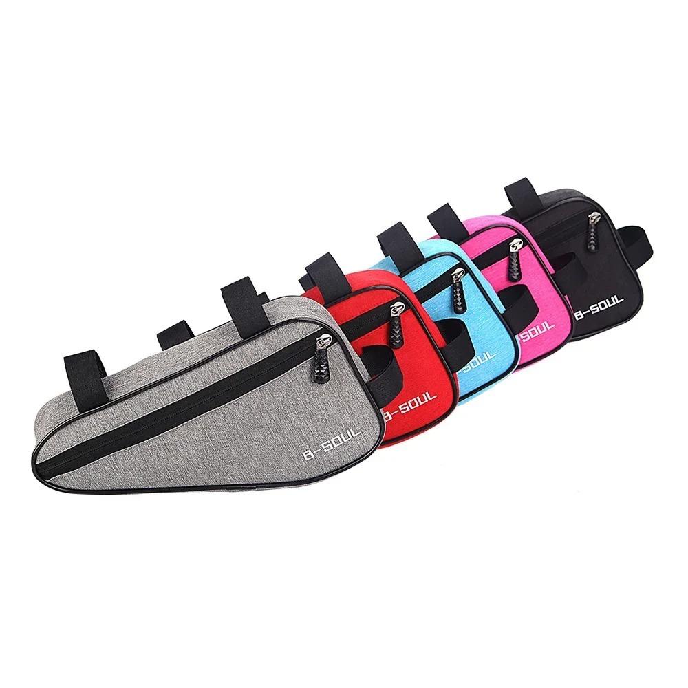 Cycling Bags Triangle MTB Frame Bags Portable Bicycle Storage Bag Mountain Bike Pouch Bicycle