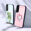 Чехол для телефона-лягушонка Keroro G-Gunsou для Samsung S26 S25 S24 FE S23 S22 S21 Plus S20 Ultra Note20Ultra Черная стеклянная крышка