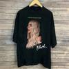 Новая Популярная Певица Ava Max Подарок Для Фанатов Черная Все Размеры FF147 Унисекс Футболка