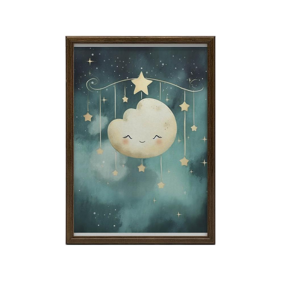 Śpiąca Chmurka Śpiąca Chmurka, 50X70 Cm, Bez Ramy, Papier Matowy 230 Gsm