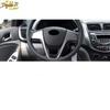 Накладка на кольцо сигнала рулевого колеса из углеродного волокна для Hyundai Accent 2012-2017
