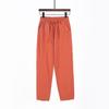 Casual Pants  Spring Summer and Autumn Loose High Waist Straight Versatile Nine-point Harlan Pants