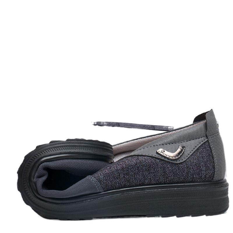 Old Beijing Cloth Shoes Men's Breathable Casual Dad Shoes Soft Sole Middle-aged and Elderly Shoes Foot Cover Men's Summer Men's Shoes Large Size Shoes