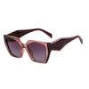 Fashion Cat Eye Wide Glasses Legs Sunglasses Women'S High-End Full-Frame Sunglasses Uv Protection