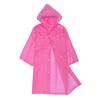 Kid Raincoat Eva Thickened White Translucent Resistant Rainwear Lightweight Emergency Poncho for Girls