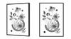 Picture poster In a frame 53x73 cm Flowers P996